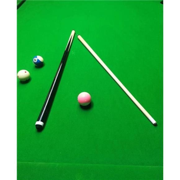 2-Piece Pool Cue Stick with 13mm Tip 58" Hardwood Canadian Maple Professional - Picture 7 of 7